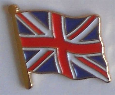 Great Britain Union Jack Country Flag Enamel Pin Badge