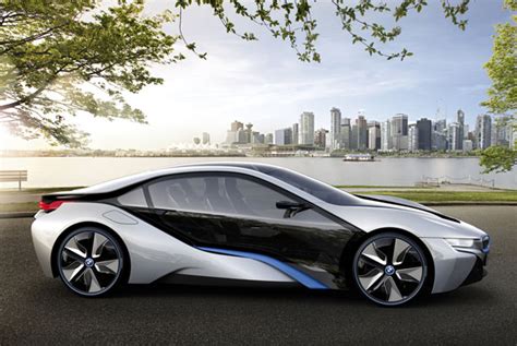 Bmw I8 Concept Combines High Performance Of A Sports Car With Fuel