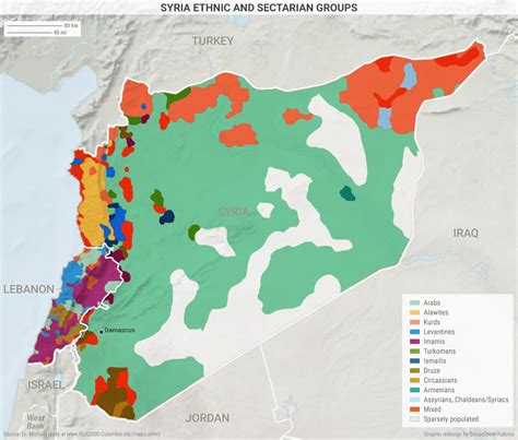 Map of syria, iraq and turkey. Map : Syria Ethnic Map 1280x1090 - Infographic.tv ...