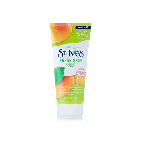 This is because it is a deep cleaning product, and the granules are much larger. ST ives fresh skin Apricot scrub 170gm