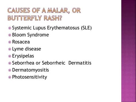 Ssurvivor Malar Rash Differential Diagnosis