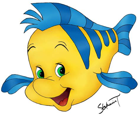 Flounder Colour By Stephietee On Deviantart