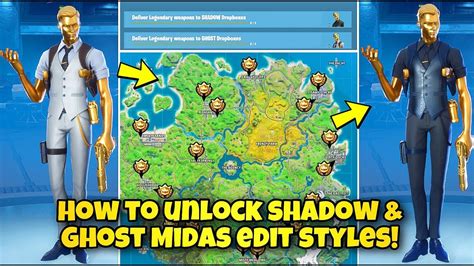 How To Unlock Ghost Or Shadow Midas Edit Style In Fortnite Deliver