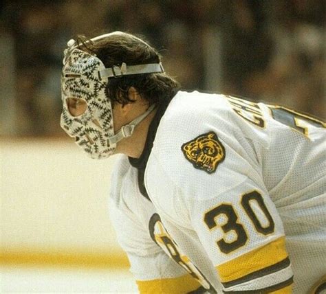 Gerry Cheevers Boston Bruins Nhl Hockey Boston Bruins Boston