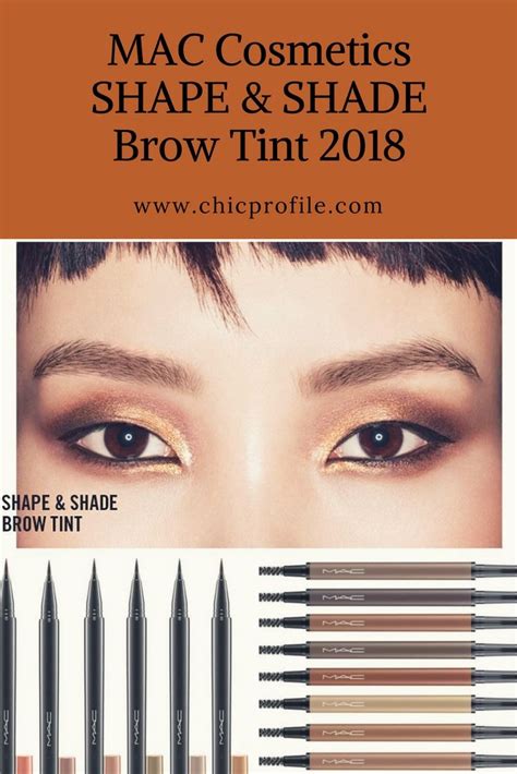 Mac Shape And Shade Brow Tint And Eye Brows Styler Collection Beauty Trends And Latest Makeup