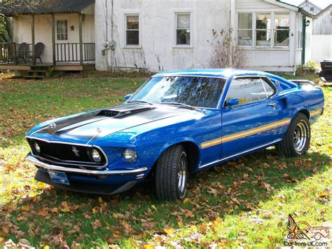 1969 Ford Mustang Mach 1 390 Fe Big Block Four Speed