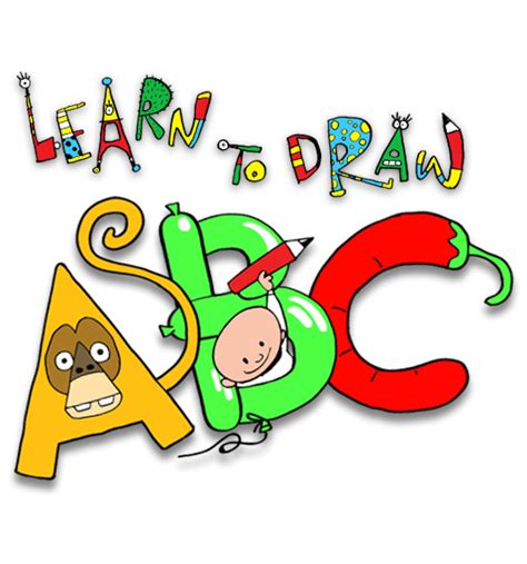 Learn To Draw Abc Alphabet Art From Earthtree Media Earthtree Media