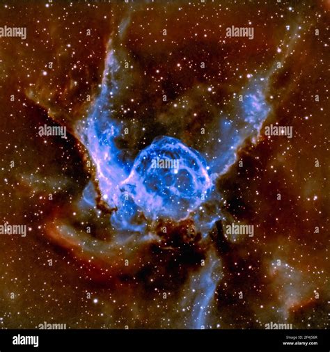 Ngc 2359 Also Known As Thors Helmet Is An Emission Nebula In The