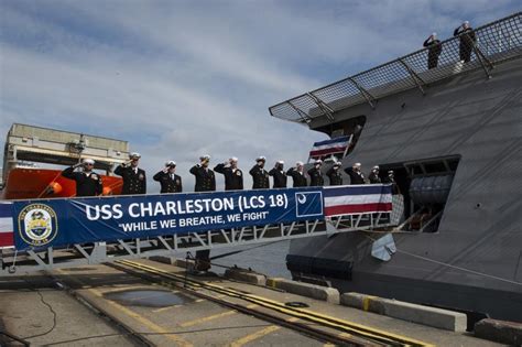 Uss Charleston Commissioned As 16th Lcs To Enter Naval Fleet