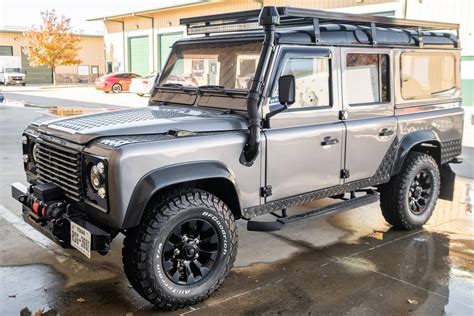 This Former Military Land Rover Defender 110 Is Now The Pinnacle Of