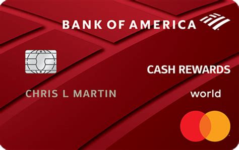 Bank Of America World Mastercard Credit Card With Worldpoints Rewards