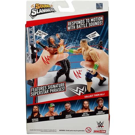 Wwe Sound Slammers Motion Activated Action Figures Smooth Sales