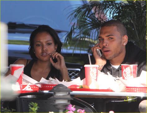 chris brown lunch break with bow wow photo 2574954 chris brown pictures just jared