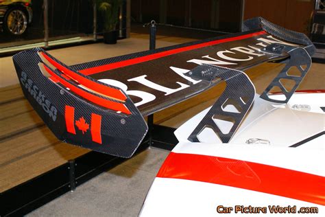 2013 Gallardo Super Trofeo Race Car Rear Wing Picture