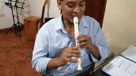 Flauta 4to Prim CanciÓn De Cuna Youtube