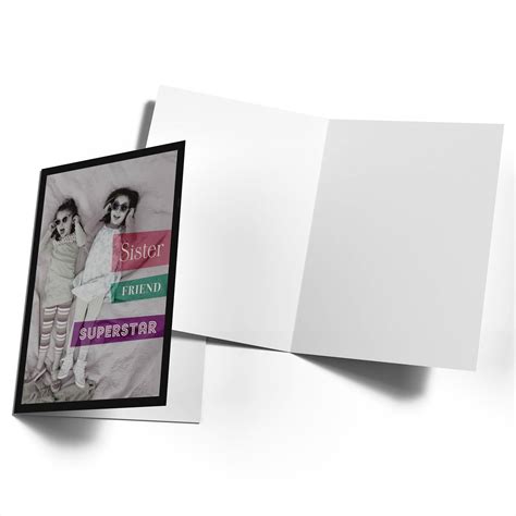 Personalised Editable Superstar Friend Card For Sister Hallmark Australia