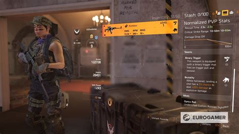 The Division 2 Best Weapons Damage Stats And Talents List All Weapon