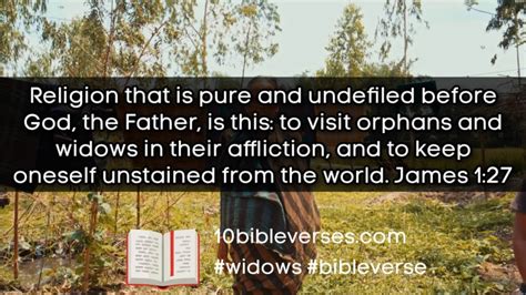 Bible Verses About Widows 👵🏻 📖 10 Bible Verses Daily Scripture