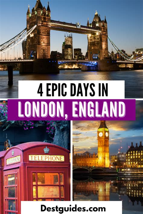The Best 4 Day London Itinerary For First Timers London Sightseeing
