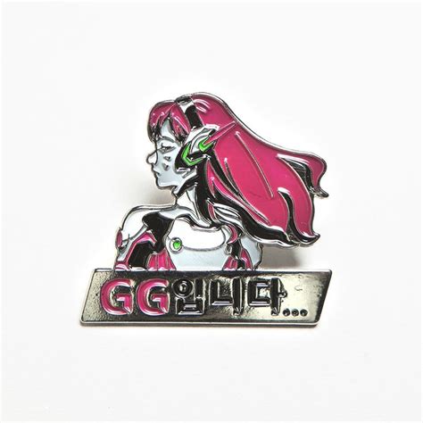 I've been drawing for most of my life and collecting pins for about 5 years i get to hone my art skills and learn more and more about drawing digitally, all the while creating designs inspired by anime and cartoons that i love. Overwatch DVA Enamel Pin - GG | Overwatch pin, Overwatch ...