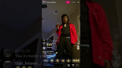 Nba Youngboy Dancing On Ig Live While Smoking A Cigarette