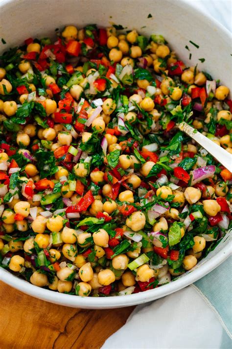 favorite chickpea salad recipe cookie and kate