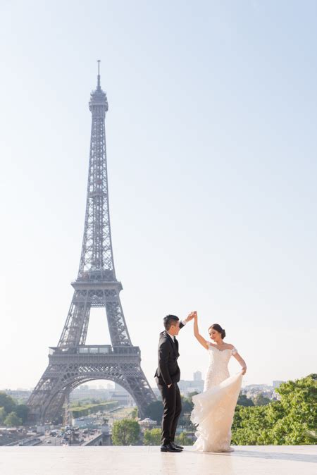 Paris Wedding Photo Session Dscing Eiffel Tower The Parisian