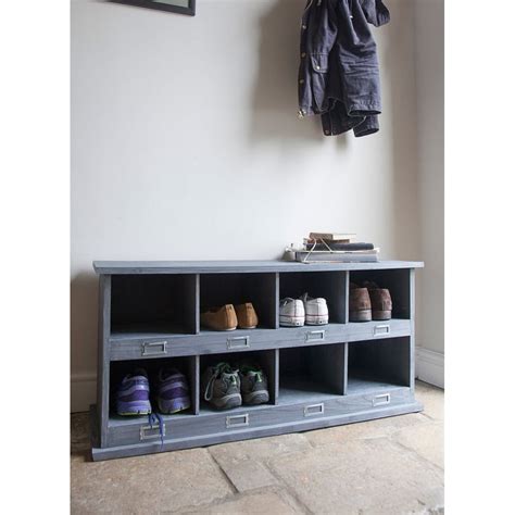 Garden Trading Chedworth Shoe Locker Charcoal Black By Design