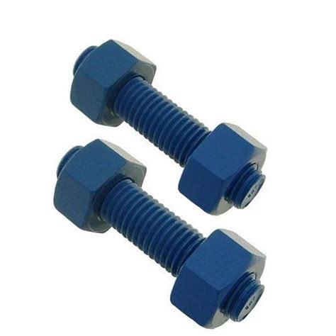 High Tensile Stud Bolts Pvc Coated Nut And Stud Manufacturer From Mumbai