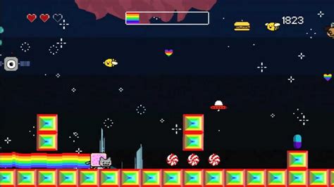 Cgrundertow Nyan Cat Adventure For Xbox 360 Video Game Review Youtube