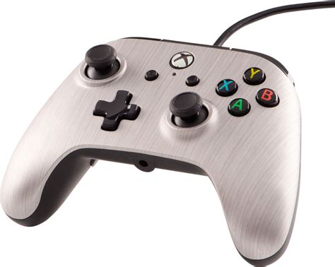 Best Buy Powera Enhanced Wired Controller For Xbox One Brushed