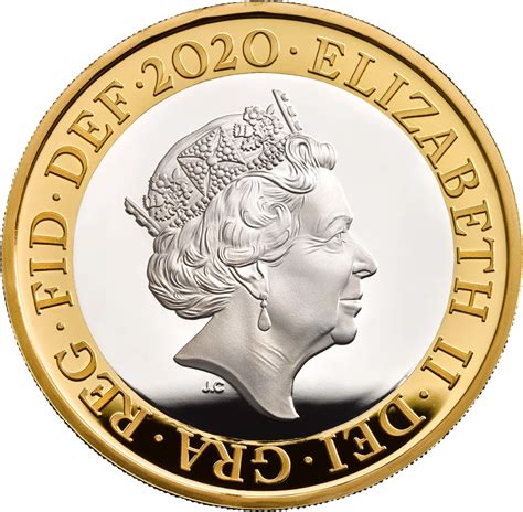 2 Pounds Elizabeth Ii Britannia Silver Proof United Kingdom