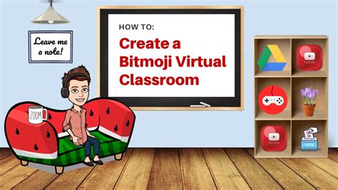 Teachers are creating incredible bitmoji classrooms for their students. How to Create a Bitmoji Virtual Classroom - YouTube