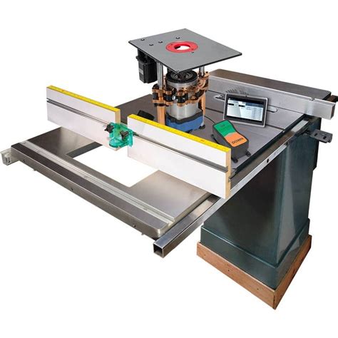Powerlift Pro Cast Iron Router Table Extension For A Table Saw