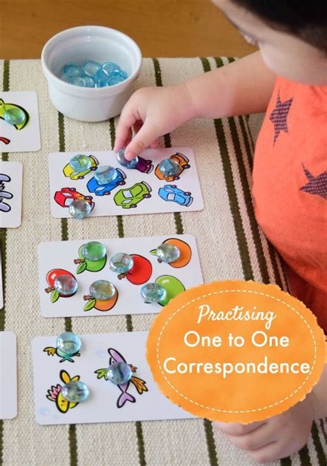 Practising One To One Correspondence Counting Activities Preschool