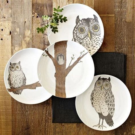 Sweet Plates Owl Desserts Owl Kitchen Decor Kitchen Ideas Organic Dessert Owl Decal Owl