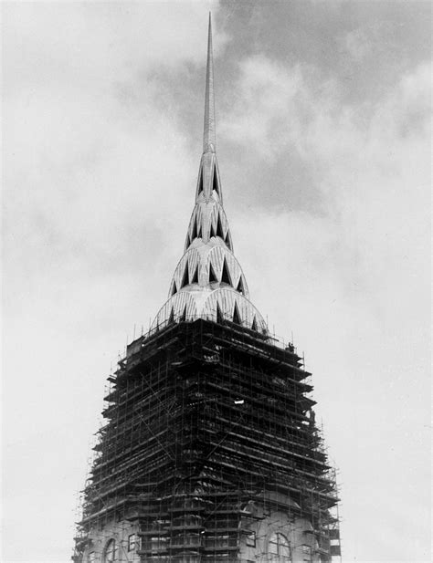 New York Citys Chrysler Building Vintage Photos Of Its Construction