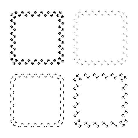 Free And Footprint Clipart And Borders