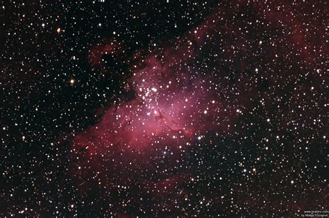 M16 The Eagle Nebula Astrophotography By Hrastro