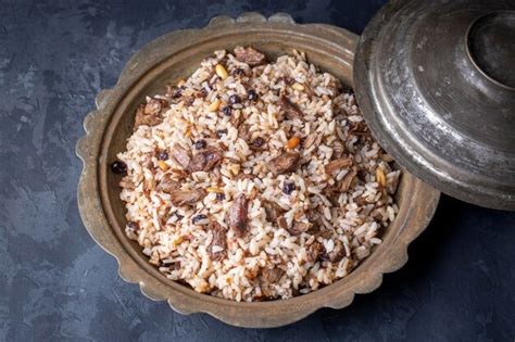 Premium Photo Traditional Delicious Turkish Food Rice Pilaf With