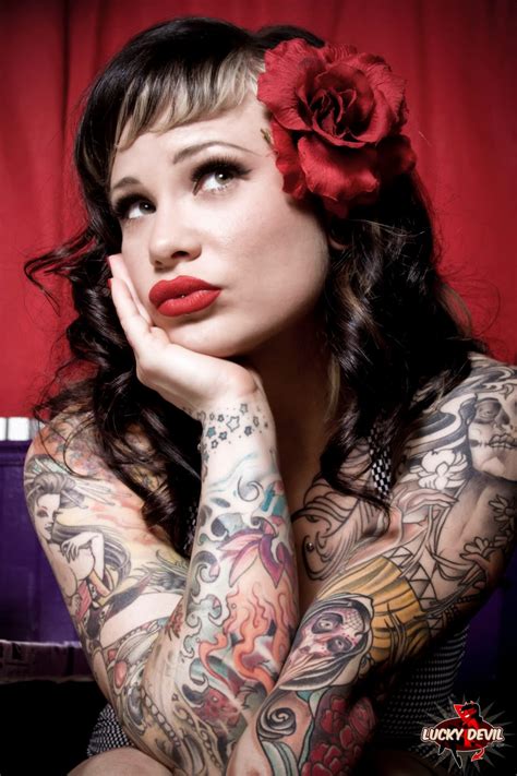 Galería De Modelos Pin Up Tatuadas Belagoria La Web De Los Tatuajes