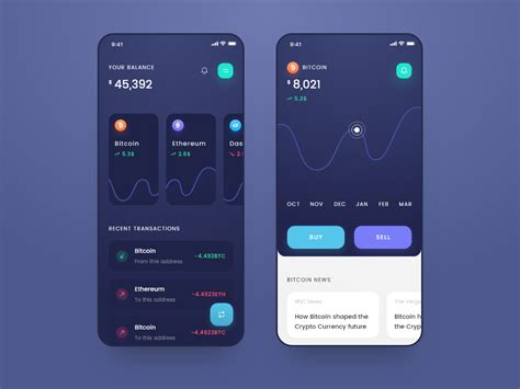 One of the most popular sites users transfer to and from is an exchange called coinbase. Crypto currency app by Emmanuel Ikechukwu on Dribbble