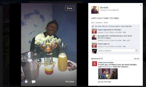 Photos Alleged Gang Members Busted Through Social Media Bragging