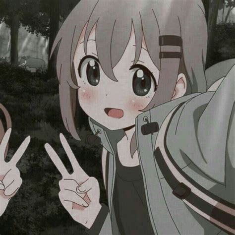 Anime Black And Gray Tumblr Girl Icons Cute Kawaii Anime Girl Anime