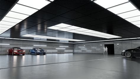 Artstation Modern Underground Car Garage Resources