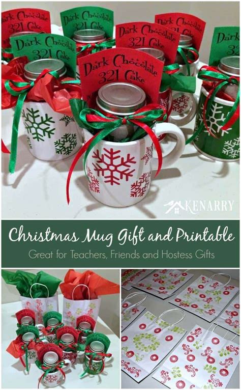Identify original and fresh choices from. Christmas Mug Teacher Gift with Free Printable