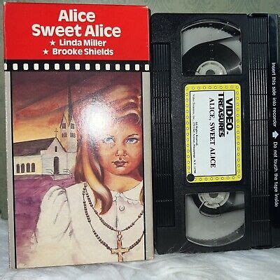 ALICE SWEET ALICE VHS Slasher Brooke Shields Rare Video PicClick