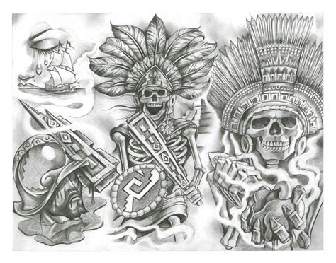 Aztec Tattoo Designs Aztec Tattoo Designs Symbol Tattoos Name Tattoo