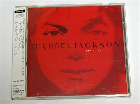 国内盤 マイケル・ジャクソン インヴィンシブル Michael Jackson Cd ステッカー付き Invincible アルバム Cd