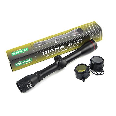 DIANA X Tactical One Tube Glass Double Crosshair Reticle Optical Sight Riflescope Hunting